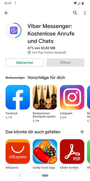 Warten Sie, bis der Installationsprozess  beendet ist