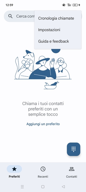 Seleziona Impostazioni