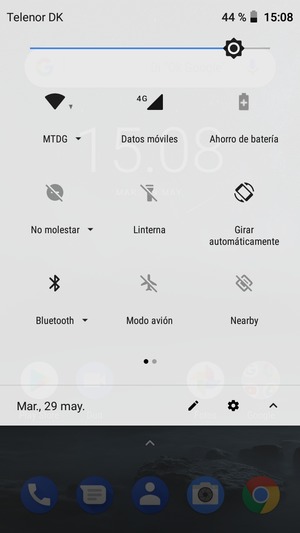 Desactive Wi-Fi y Bluetooth
