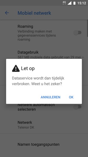 Selecteer OK