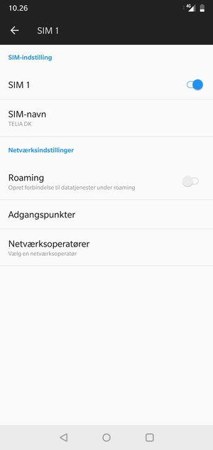 Vælg Adgangspunkter