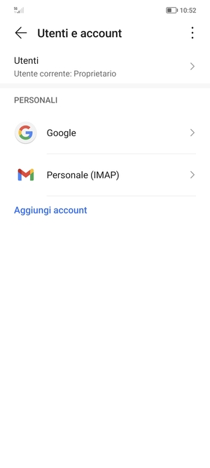 Seleziona Google