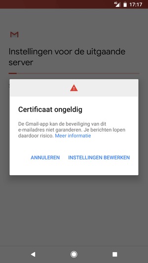 Selecteer INSTELLINGEN BEWERKEN