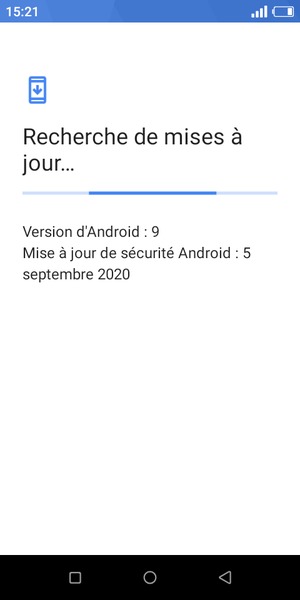 Veuillez attendre la fin de la recherche