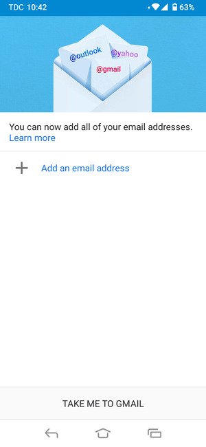 Select Add an email address