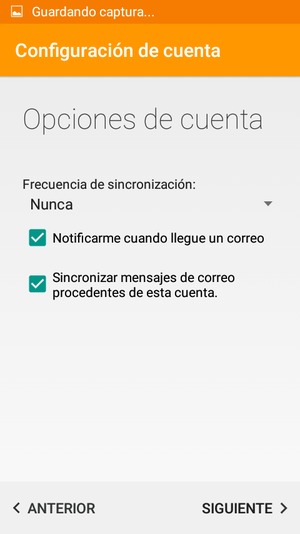 Seleccione SIGUIENTE