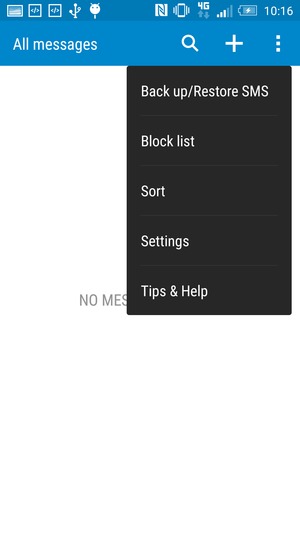 Select Settings