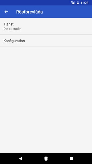 Välj Konfiguration