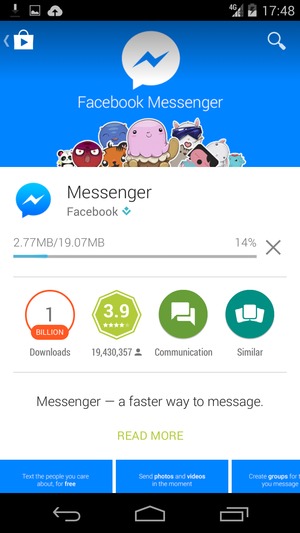 Wait for the installation process to finish
