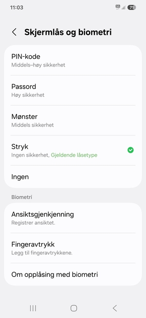 Velg Mønster