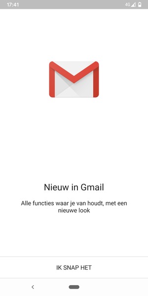 Selecteer IK SNAP HET