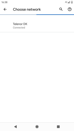 Wait for the search to finish