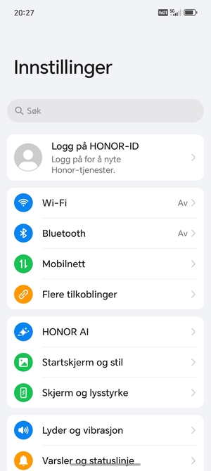 Velg Mobilnett