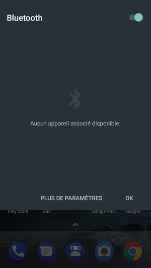 Désactiver le Bluetooth