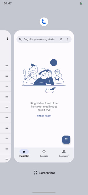 Swipe apps opad for at lukke dem