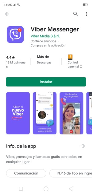 Seleccione Instalar