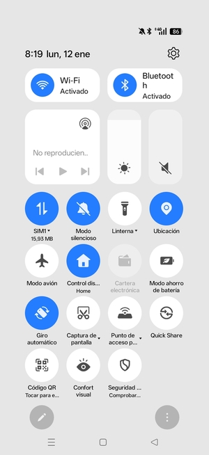 Desactive Wi-Fi y Bluetooth