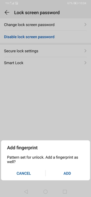 Select CANCEL