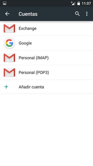 Seleccione Google