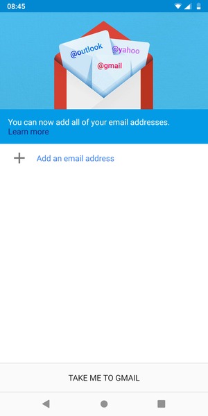 Select Add an email address