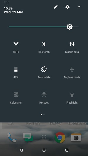 Turn off Wi-Fi and Bluetooth