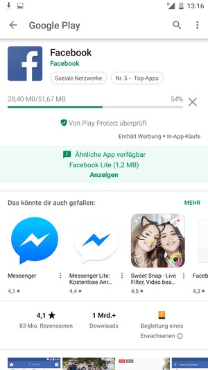 Warten Sie, bis der Installationsprozess  beendet ist