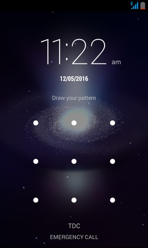 Your phone is now secure with a screen lock