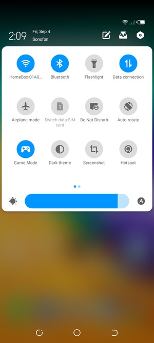 Turn off Wi-Fi and Bluetooth