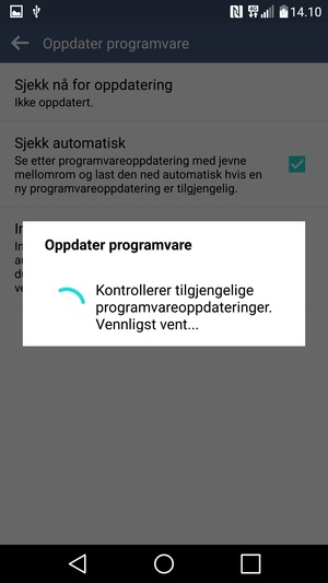 Vent til søket til ferdig