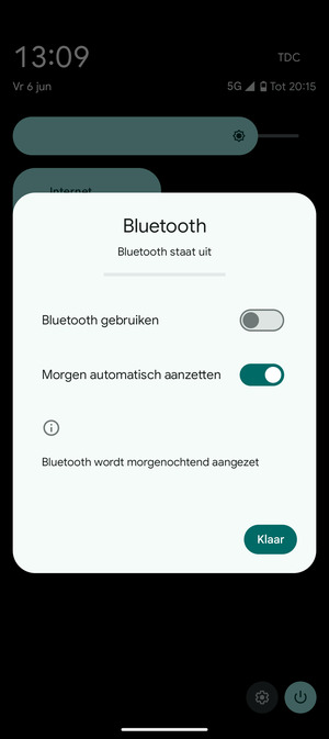Selecteer Klaar