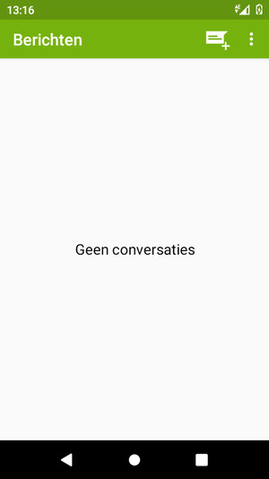 Selecteer de Menu-knop