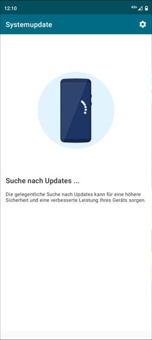 Warten Sie, bis die Suche abgeschlossen ist