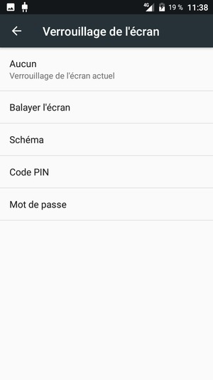 Sélectionnez Schéma