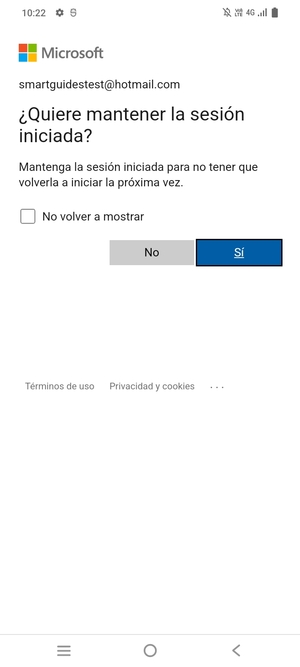 Seleccione la opción deseada
