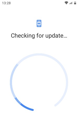 Wait for the search to finish