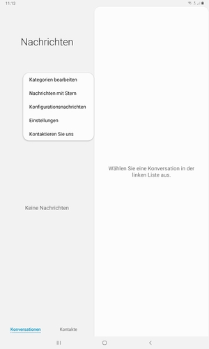 Wählen Sie Einstellungen