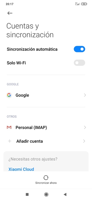 Seleccione Google