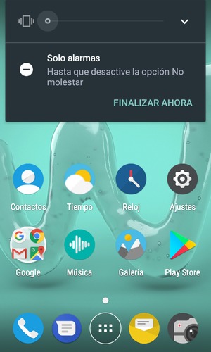 Presione una vez más para modo silencio