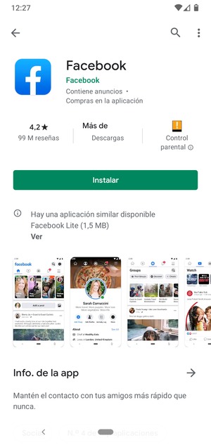 Seleccione Instalar