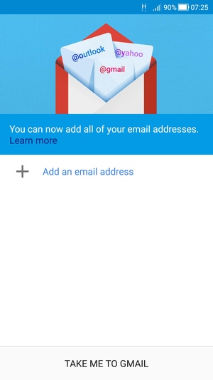 Select Add an email address
