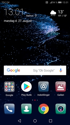 Vælg Indstillinger