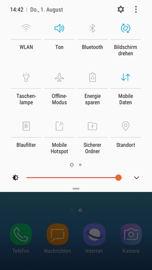 Wählen Sie die v-Taste