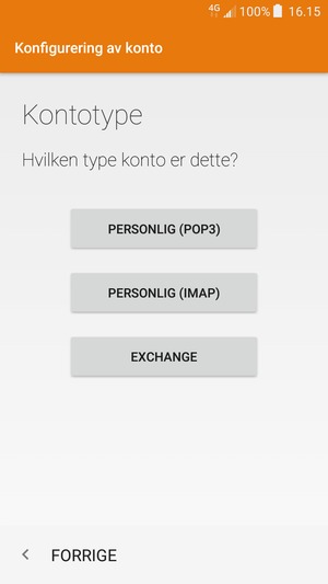Velg EXCHANGE