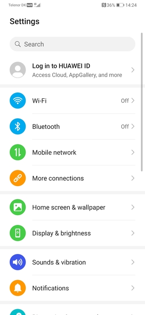 Select Wi-Fi