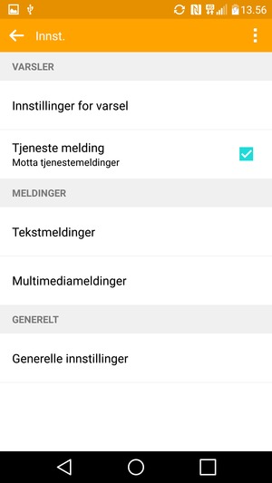 Velg Tekstmeldinger