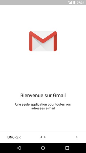 Sélectionnez SUIVANTE
