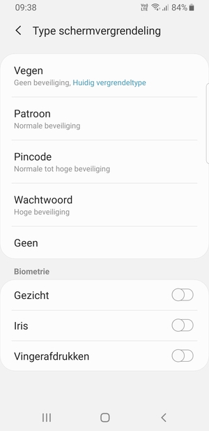 Selecteer Patroon