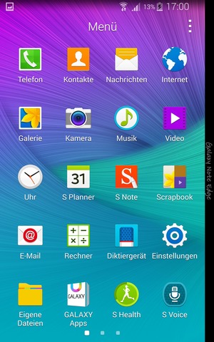Wählen Sie Einstellungen