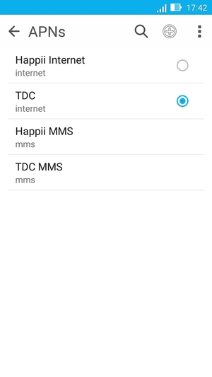 Your phone has now been set up to MMS