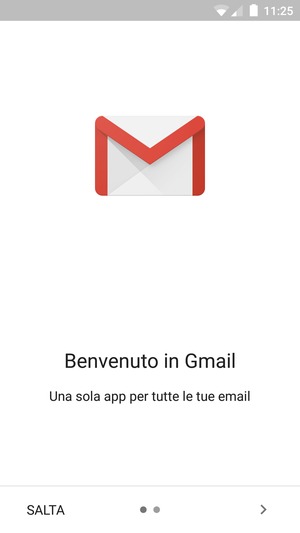 Seleziona AVANTI